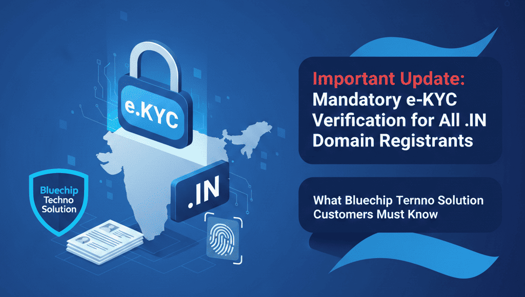 Mandatory e-KYC for .IN Domains